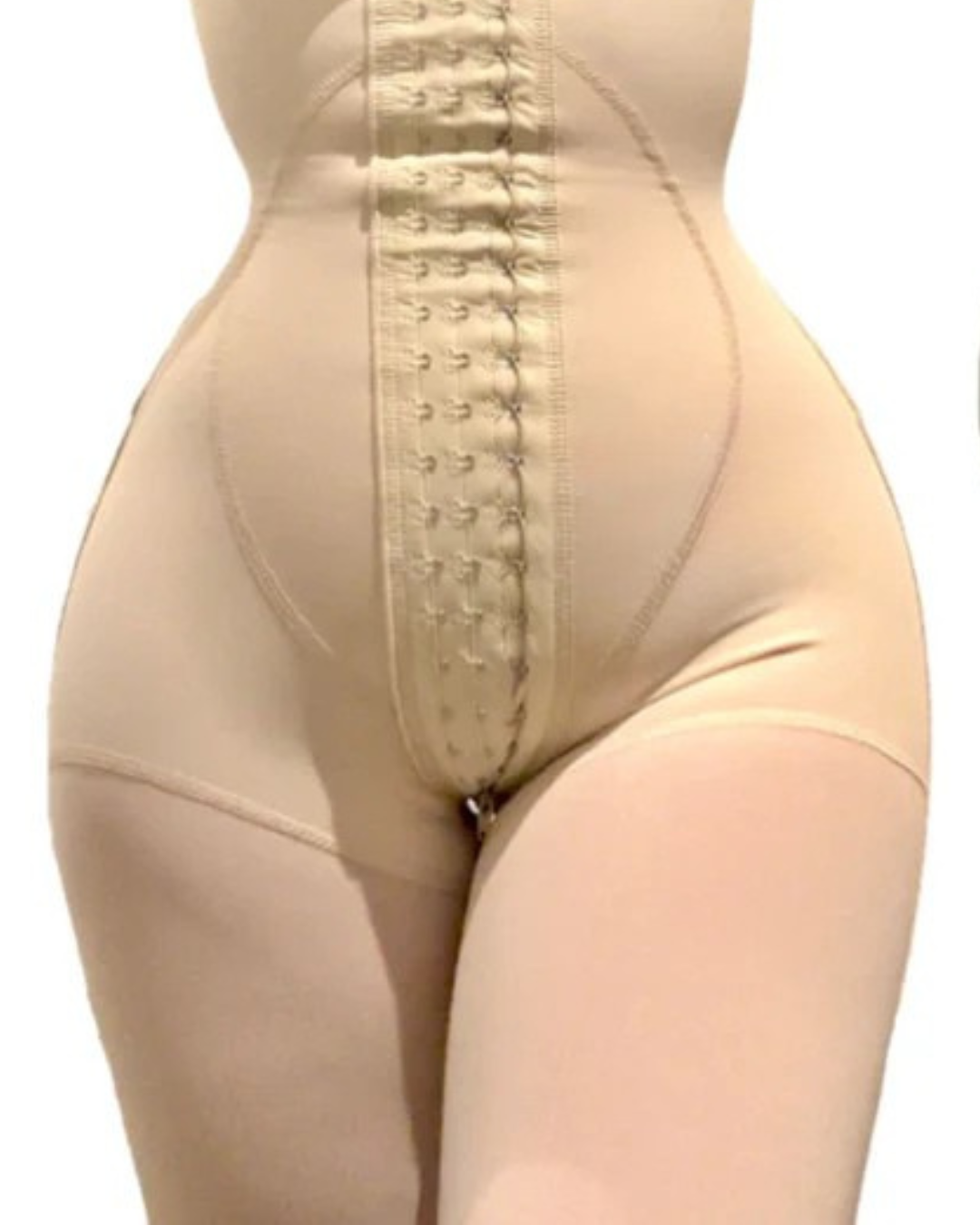 Cinta modeladora de alta compressão que levanta os glúteos