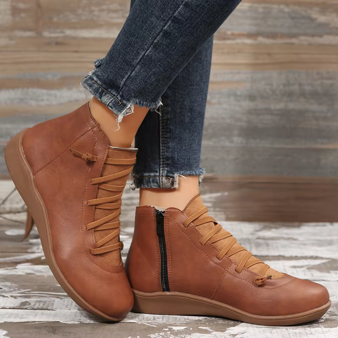 Botins com Sola Confortável para Mulher