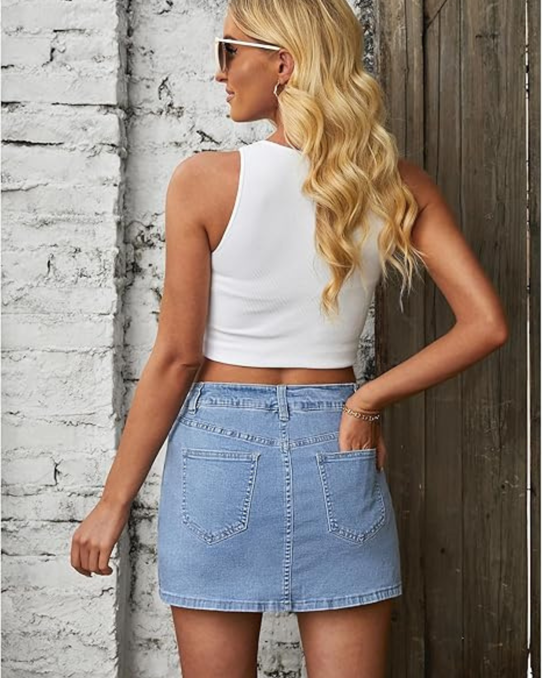 Saias e calças de cintura alta para mulher