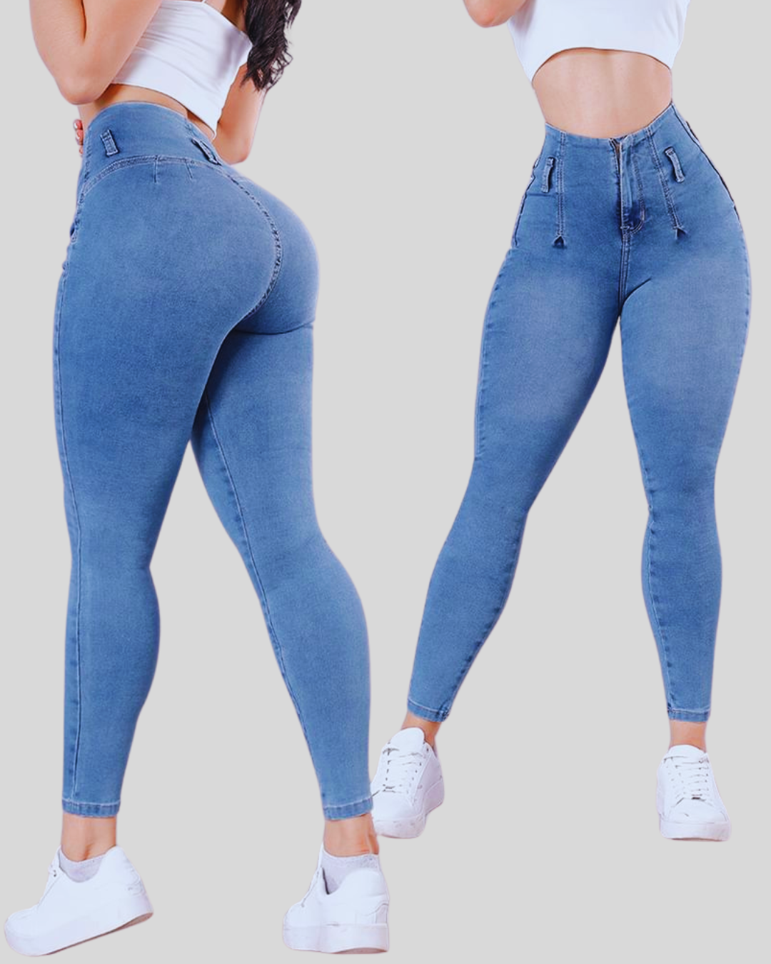Jeans Push Up Efeito Glúteos Lifting
