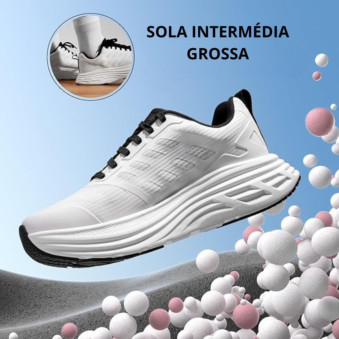 Sapatilhas Desportivas para Mulher com Biqueira Fechada Antiderrapantes, Respiráveis e Leves