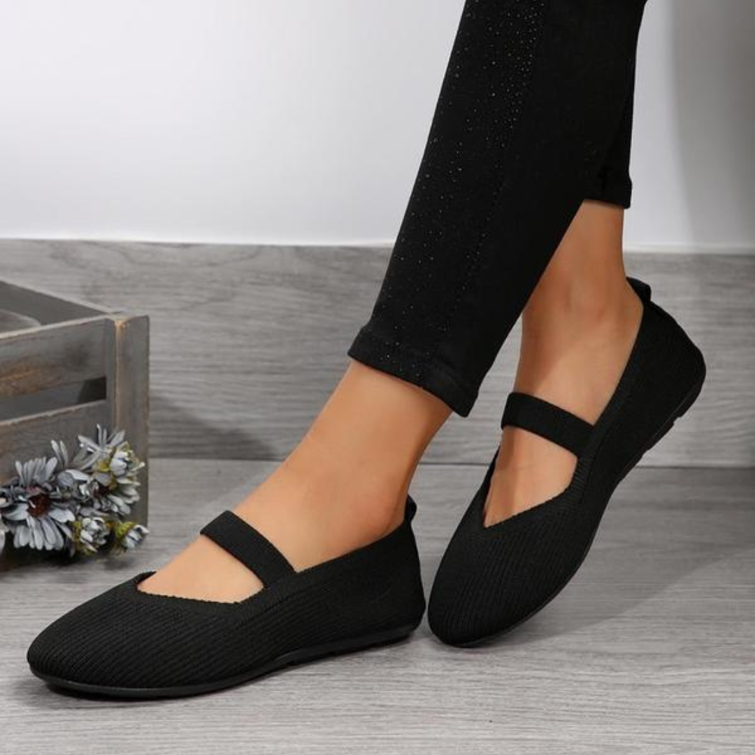 Sapatos Bailarina Femininos Confortáveis com Solado Flexível