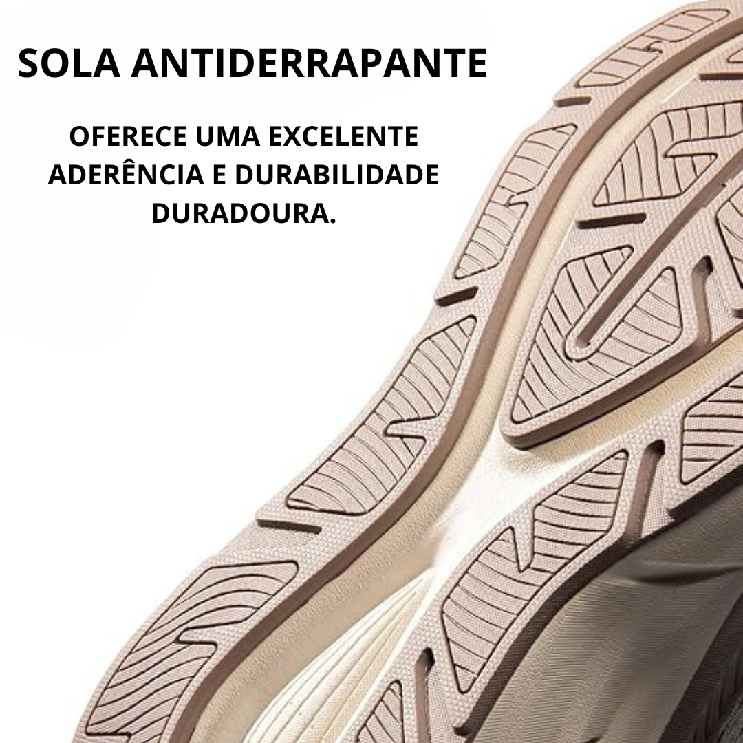 Sapatilhas com Sola Grossa e Design Respirável para Mulher