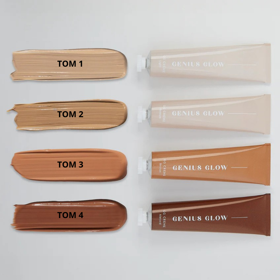 Fórmula em Creme Leve e Hidratante para um Acabamento Radiante e Natural