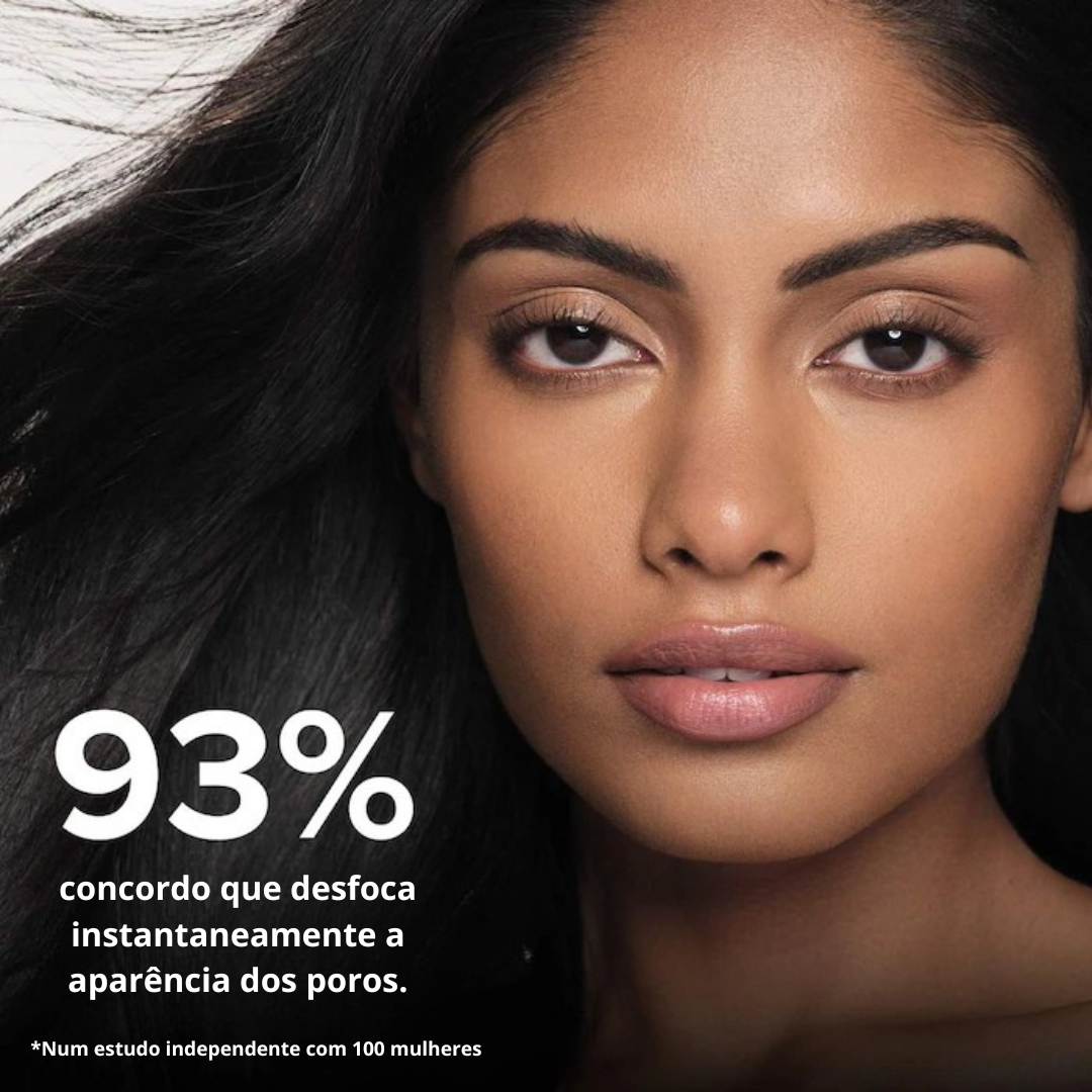 Base Líquida com Cobertura Ligeira e Acabamento Natural (EM PROMOÇÃO 2X1)