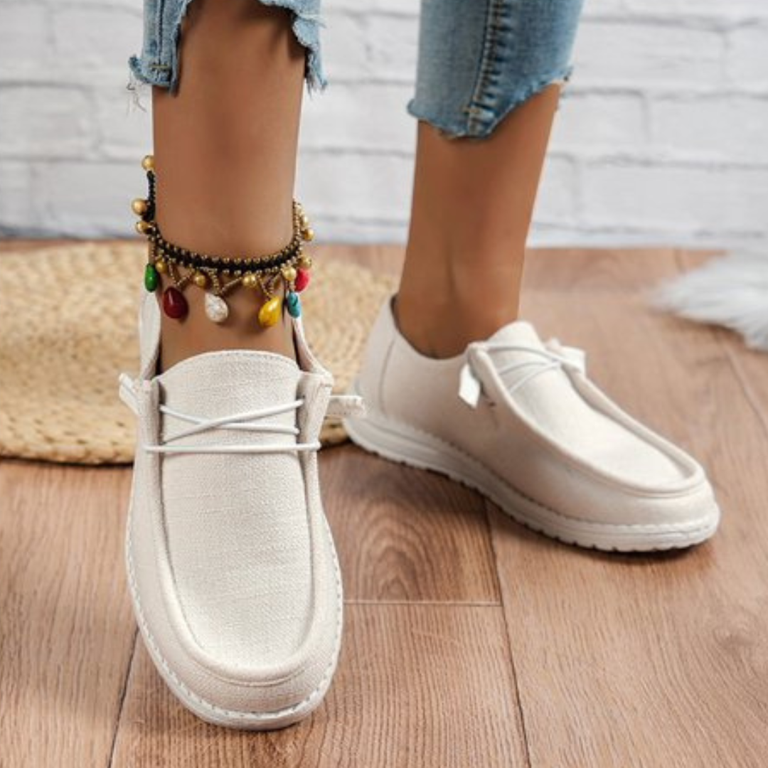 Mocassins Leves com Sola Flexível e Ajuste Confortável para Mulher