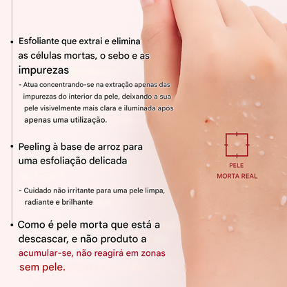 Serum facial de arroz para uma esfoliação suave e uma luminosidade natural (2X1 OFERTA)