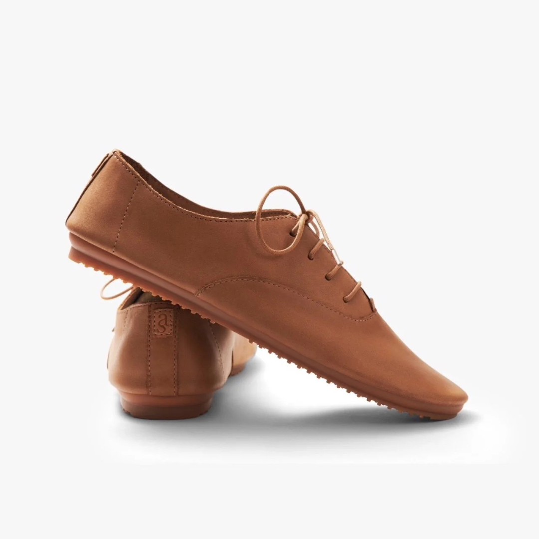 Sapatilhas Femininas Premium em Couro Liso com Estilo Casual Sofisticado