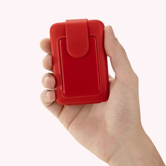 Carteira Minimalista com Proteção RFID e Design Compacto para Cartões