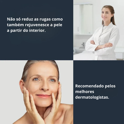 Mini kit de microinfusão facial de soro anti-envelhecimento