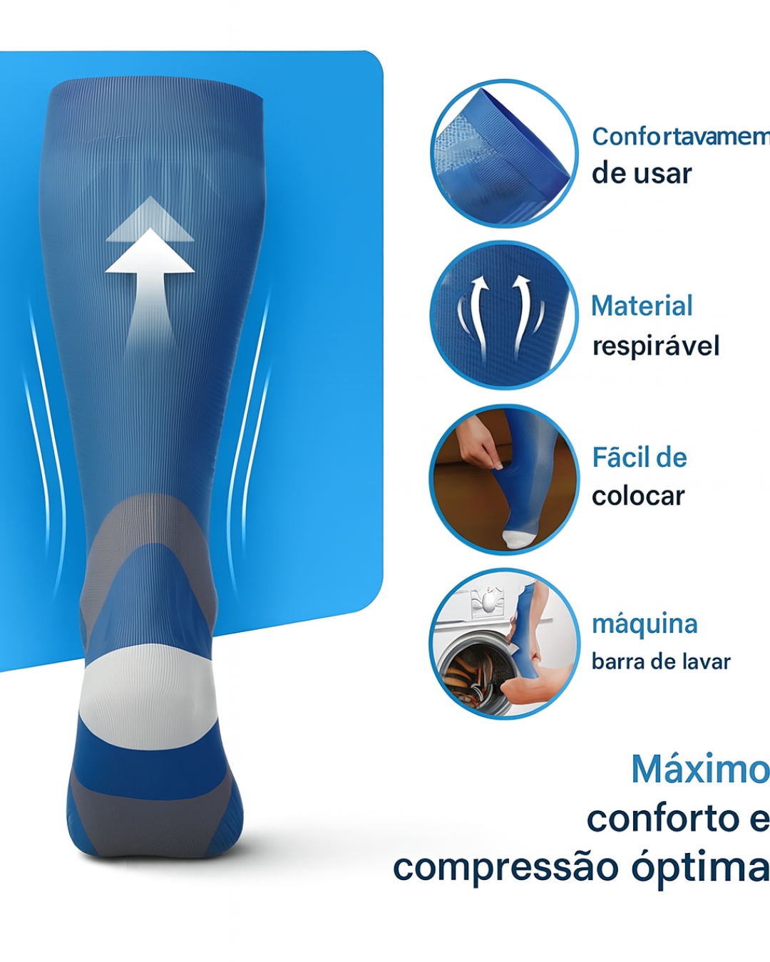 Meias de compressão (OFERTA 2X1)