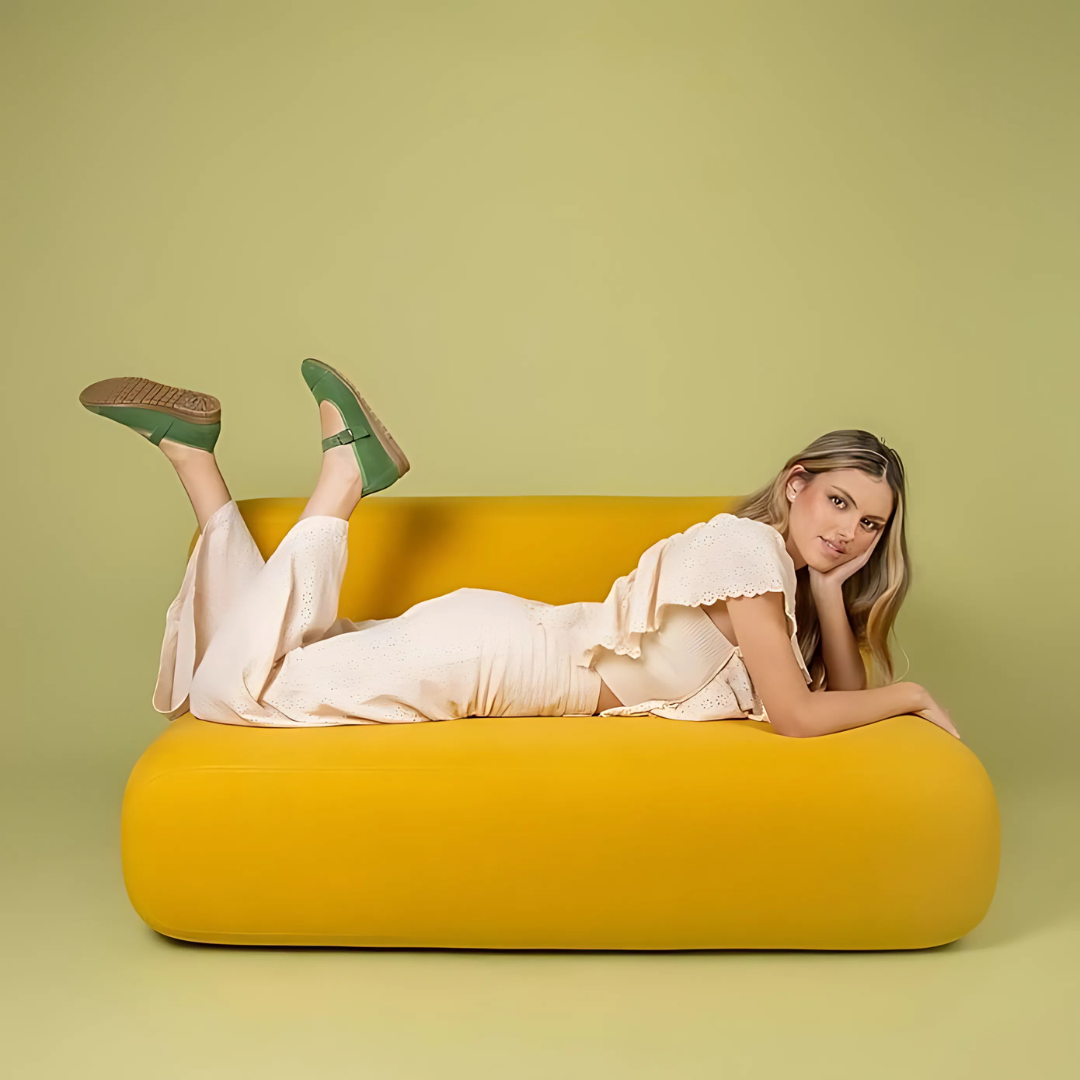 Sapatos Bailarina Femininos Confortáveis com Tira e Solado Flexível