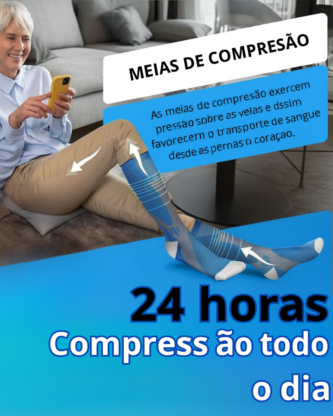 Meias de compressão (OFERTA 2X1)