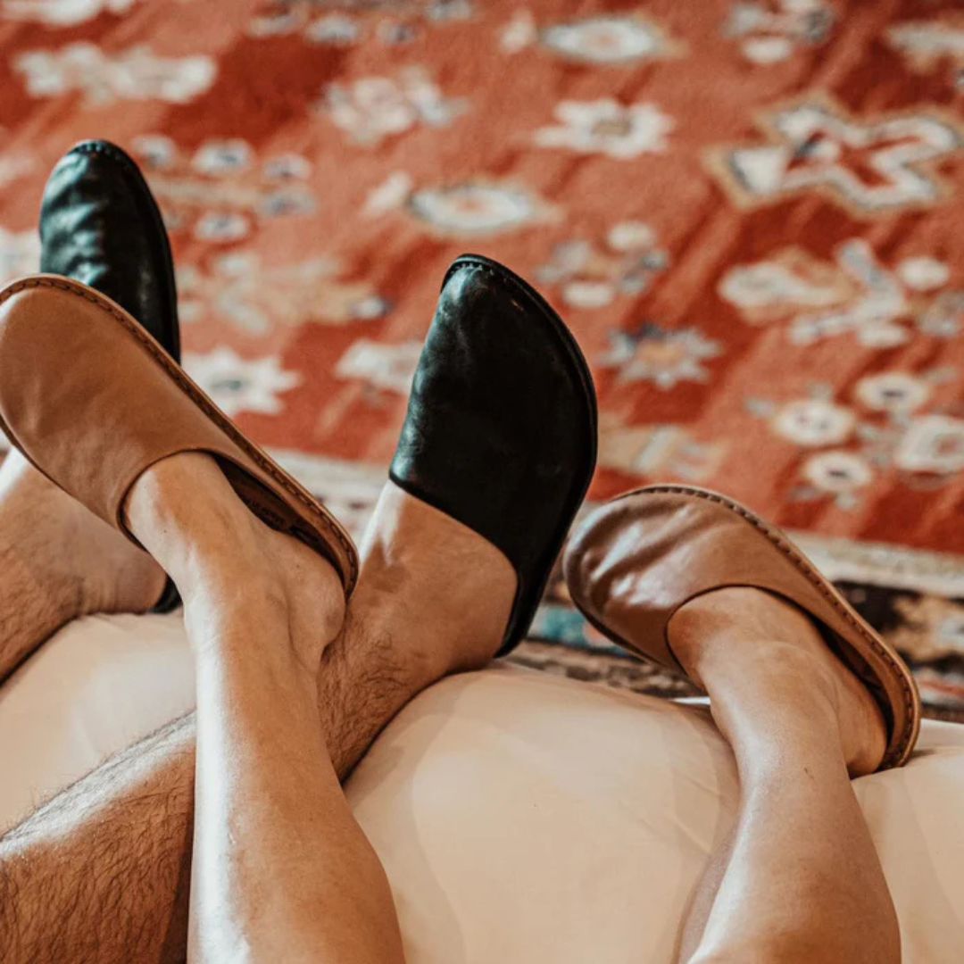 Calçado de Couro com Design Ergonómico e Fabrico Artesanal Unisexo