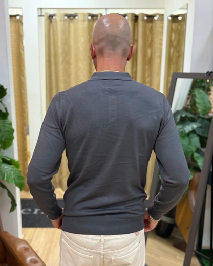 Polo de Manga Longa para Homem