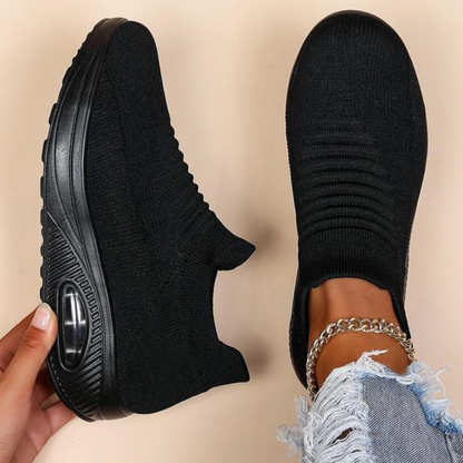 Sapatos com Sola Grossa e Amortecimento de Ar para Mulher