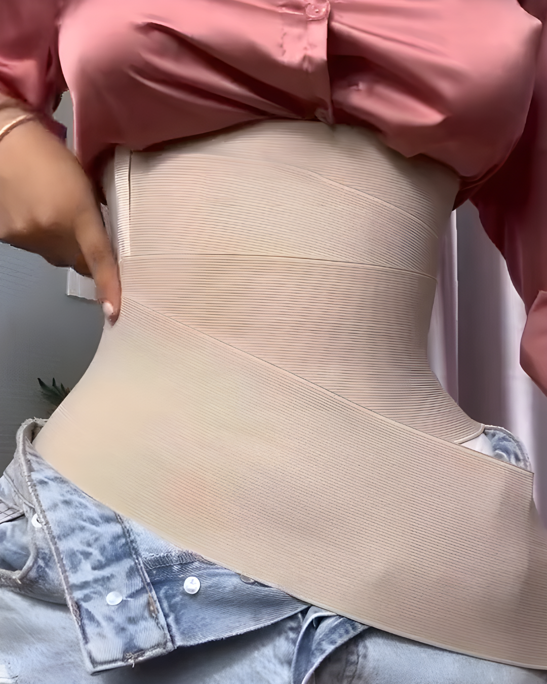 Modelador de Cintura com Cinto Abdominal