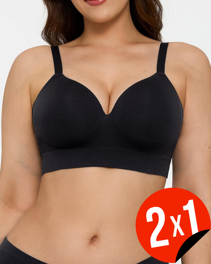 Soutien push-up modelador sem costuras e sem aros (OFERTA 2X1)
