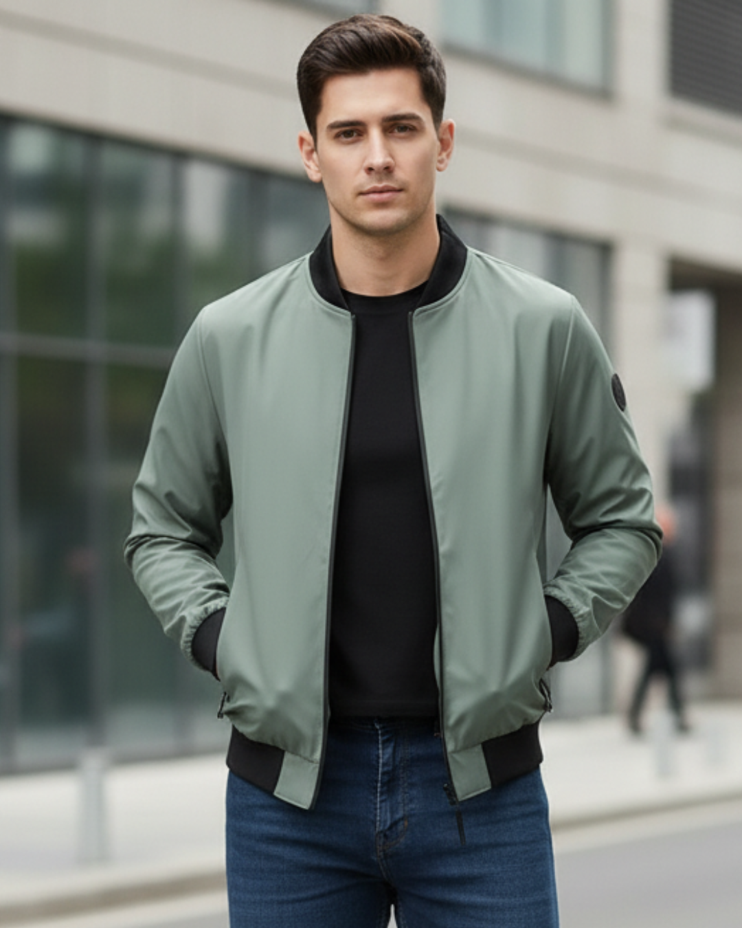 Casaco para Homem Resistente ao Vento para Atividades ao Ar Livre