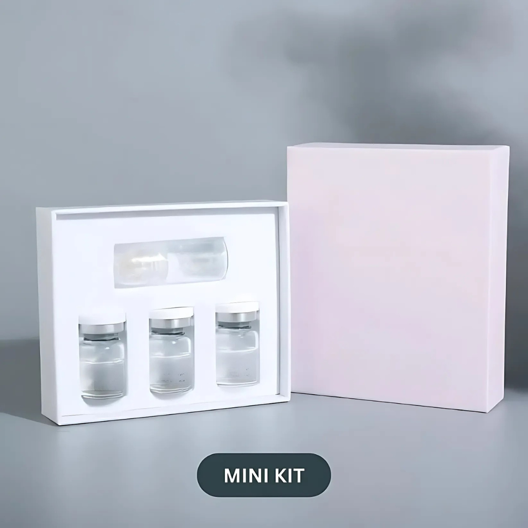 Mini kit de microinfusão facial de soro anti-envelhecimento