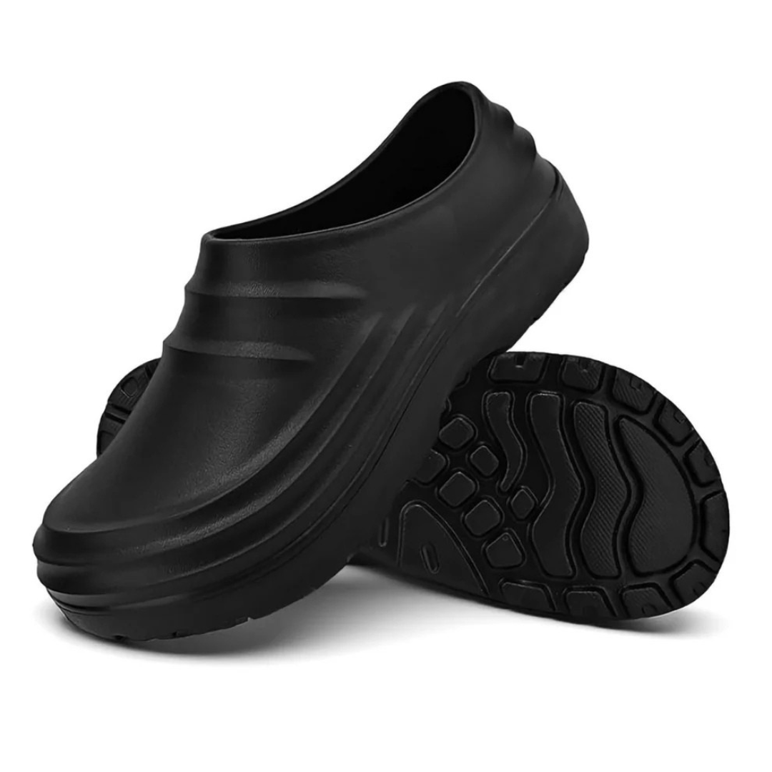 Sapatilhas Impermeáveis em Preto com Sola Antiderrapante Unissexo