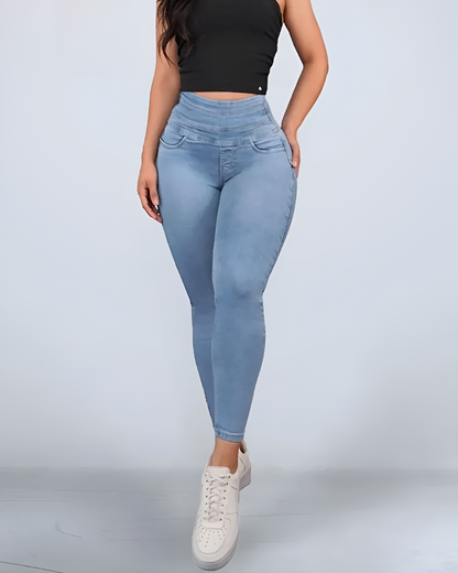 Calças de cintura alta e ajustadas®