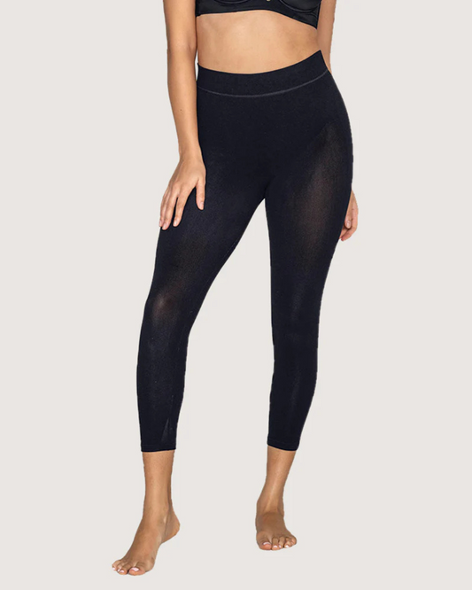 Leggings modeladores invisíveis de cintura alta com malha respirável