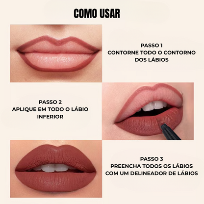 Brilho Labial duradouro para Uns Lábios Irresistíveis (OFERTA 2X1)