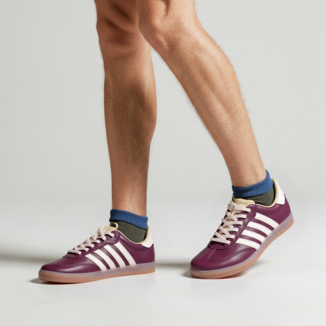 Sapatos desportivos com sola ergonómica