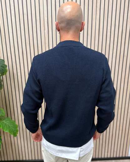 Cardigã de Malha Clássico para Homem