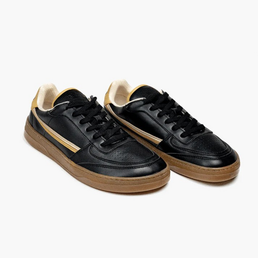 Ténis Clássicos para Homem com Design Minimalista e Sola Bege