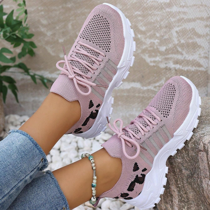 Ténis para Mulher com Detalhes Animal Print