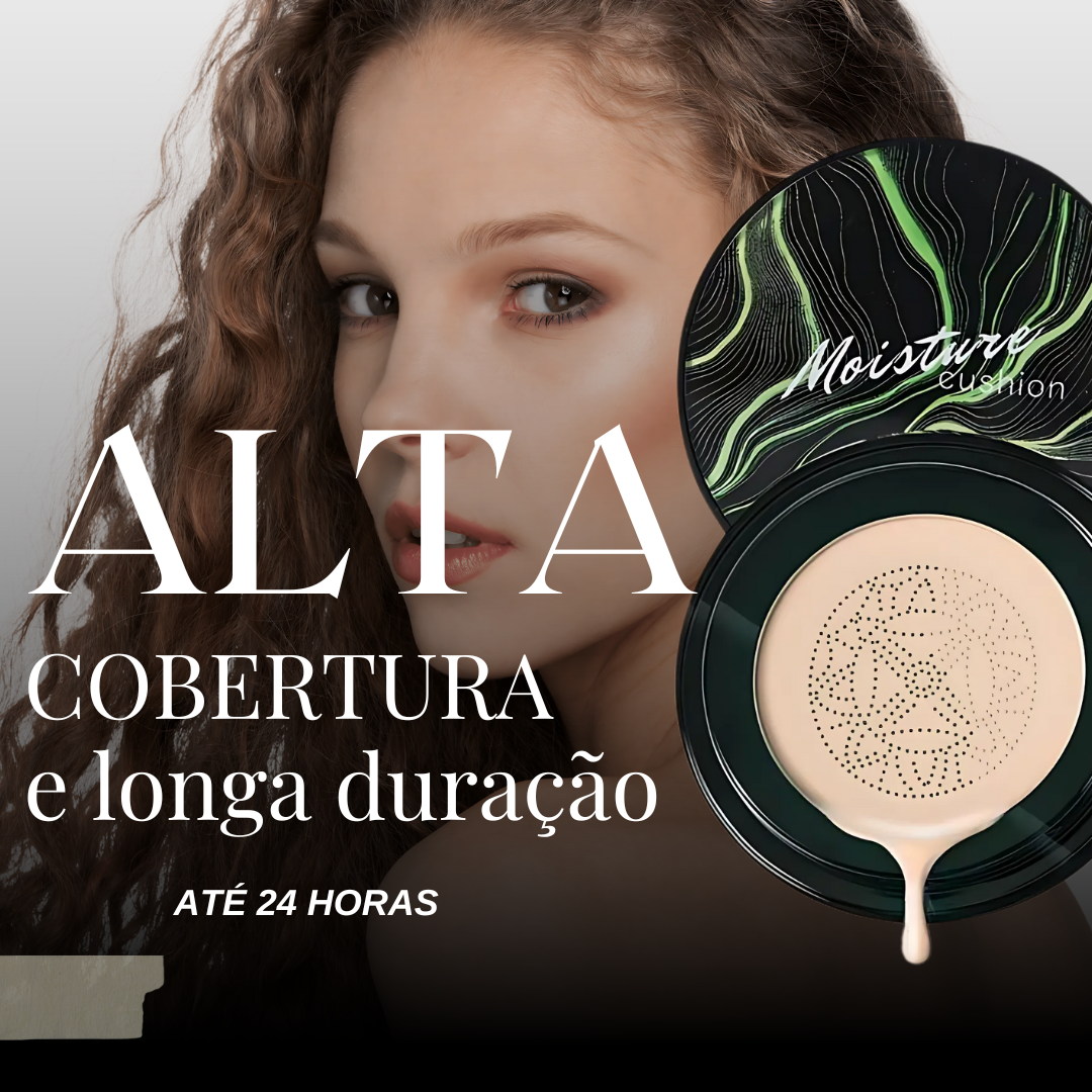 MOISTURE CUSHION BASE DE MAQUIAGEM (OFERTA 2X1)
