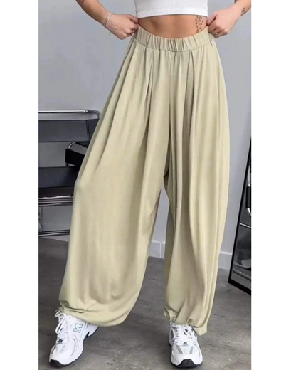 Calças Oversize de Estilo Boémio com Design Intemporal e Conforto de Primeira Qualidade