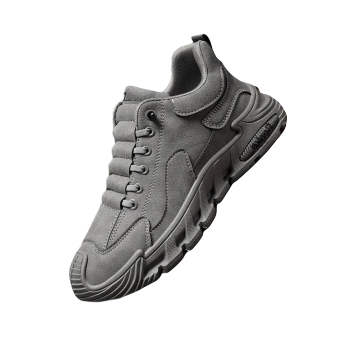 Sapatos antiderrapantes de sola grossa para homem