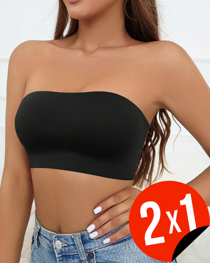 Soutien sem alças antiderrapante para mulher (OFERTA 2X1)