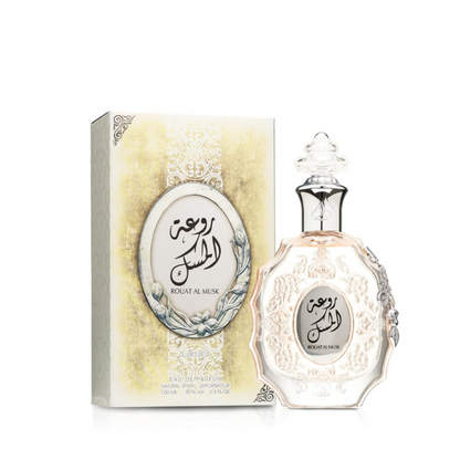 Perfume com elegância oriental e um toque suave de almíscar 100 ml.