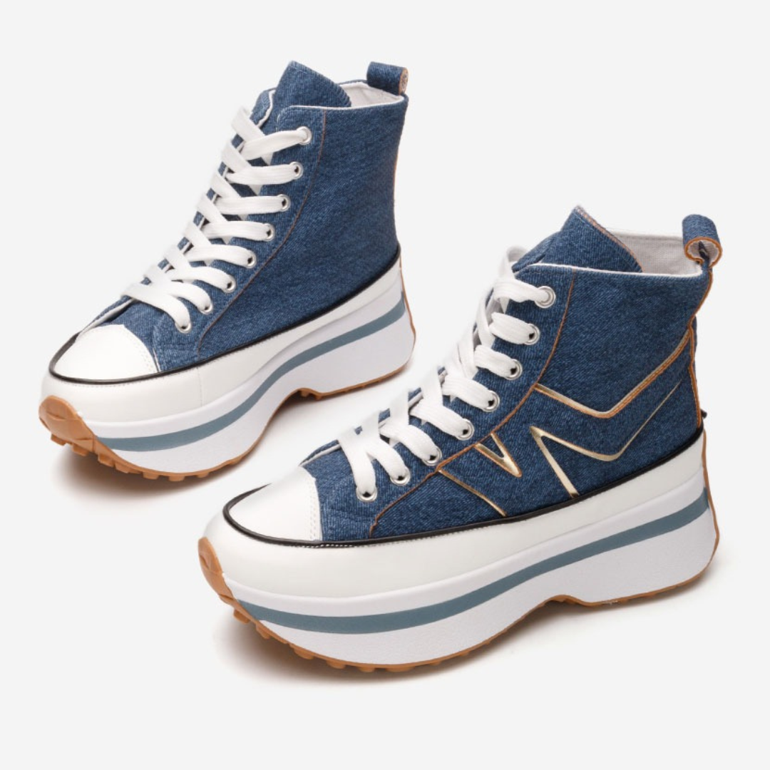 Sapatilhas de plataforma para mulher