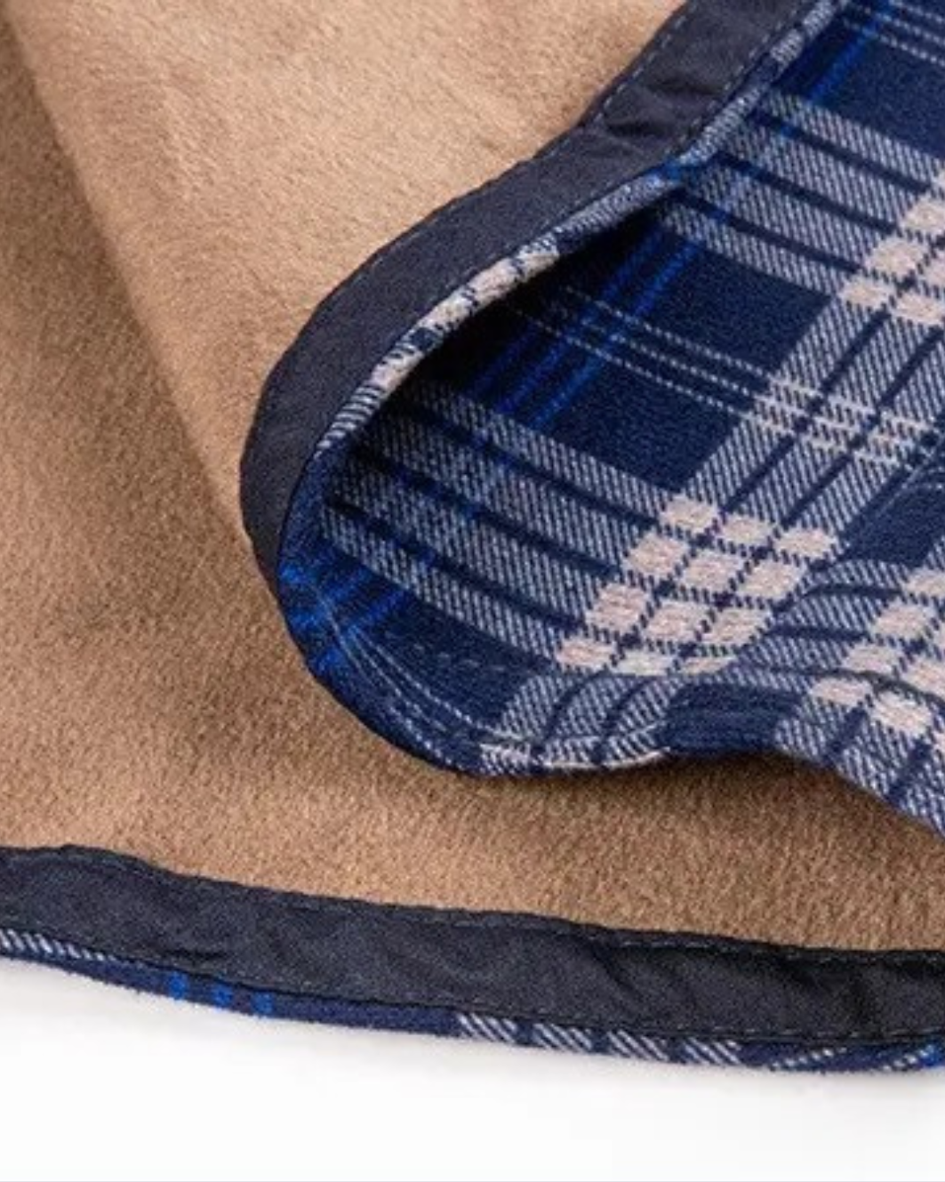 Camisa térmica xadrez para homem