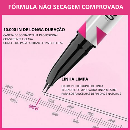 Lápis de Sobrancelhas 2 em 1 de Ponta Dupla (EM PROMOÇÃO 2X1)