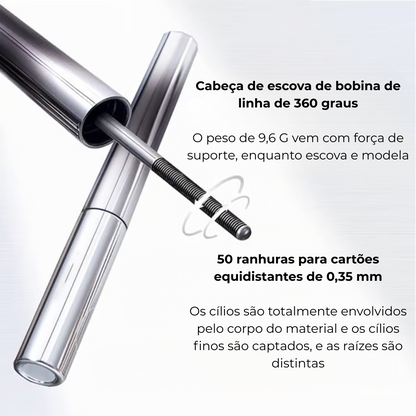 Rímel de volume à prova d'água (EM PROMOÇÃO 2X1)
