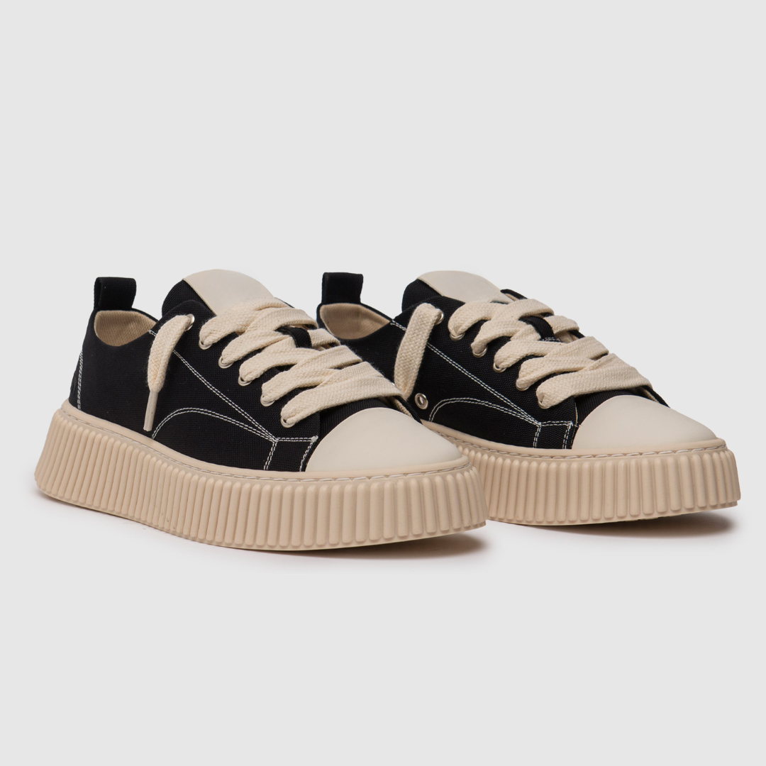 Sapatilhas de Cano Alto em Camurça com Biqueira Redonda para Mulher