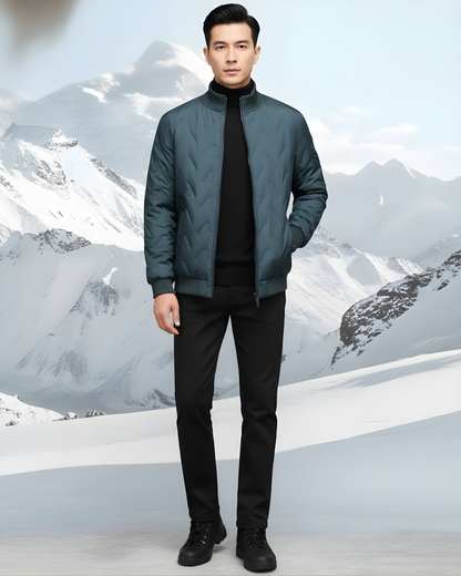 Casaco bomber acolchoado para homem