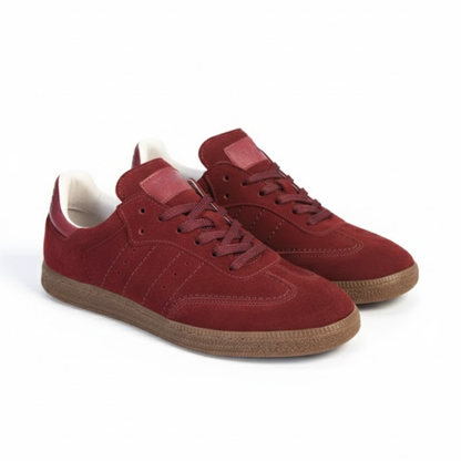 Sapatilhas de Camurça com Palmilhas Ortopédicas para Mulher