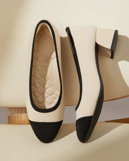 Sapatos Femininos de Salto Largo com Bico Redondo Sofisticação e Conforto a Cada Passo