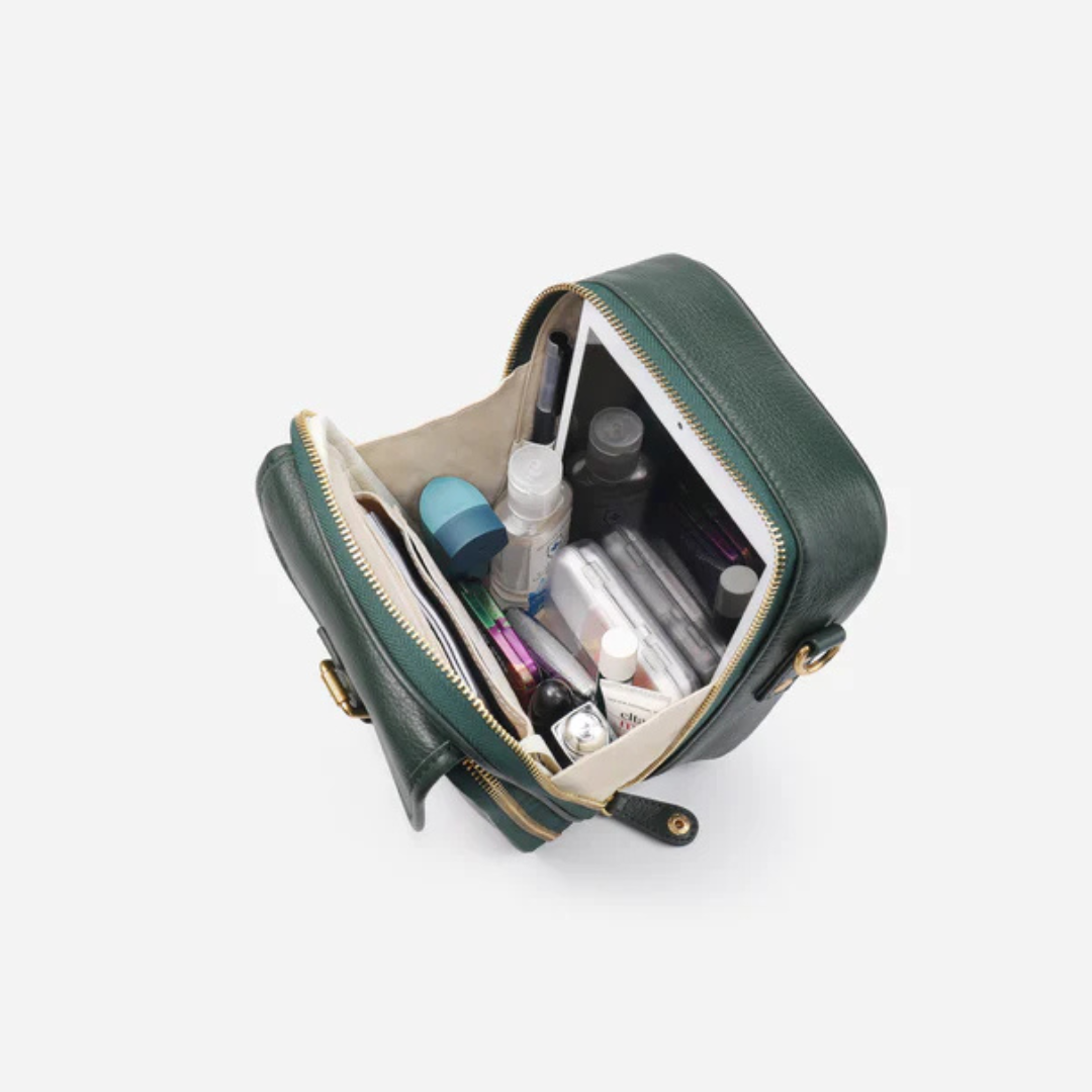 Bolsa de Ombro Compacta com Design Elegante e Fecho de Fivela