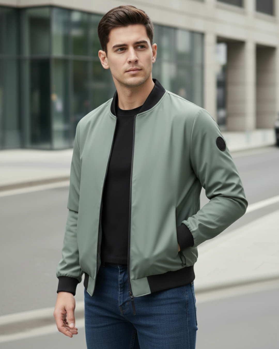 Casaco para Homem Resistente ao Vento para Atividades ao Ar Livre