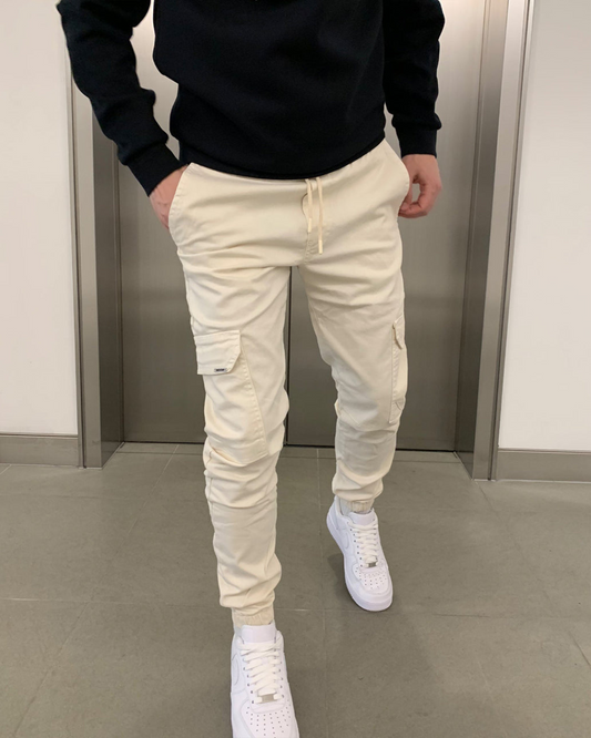 Jogger Cargo Masculino em Algodão Elástico