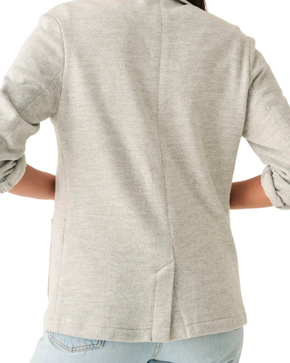 Casaco Casual para Mulher com Botões de Lapela