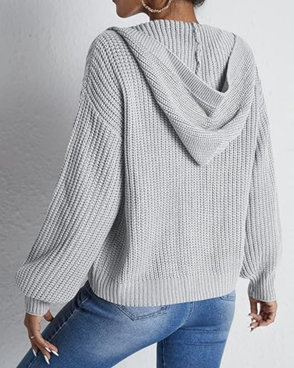 Cardigã de Malha Macio e Confortável para Mulher